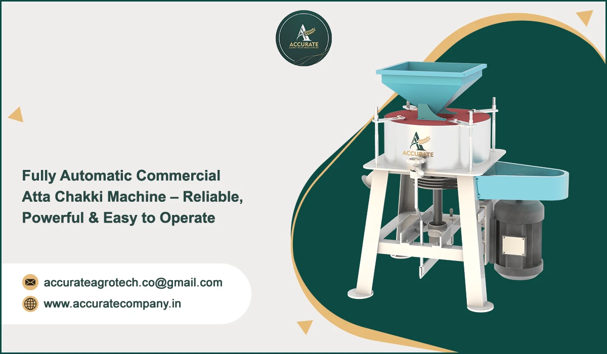 Fully Automatic Commercial Atta Chakki Machine – Reliable, Powerful ...